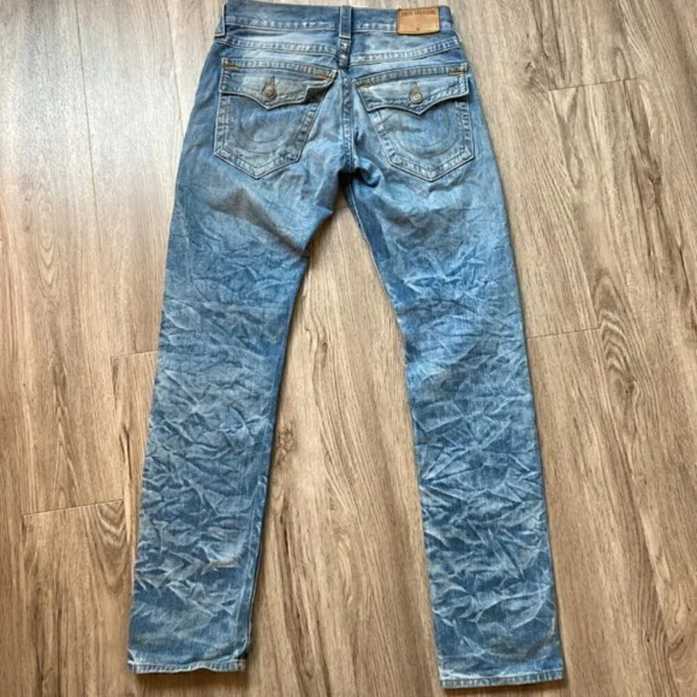 True Religion Geno Relaxed Slim Jeans Size 28 Tall